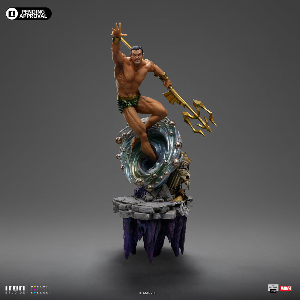 Estátua Namor - Infinity Gauntlet Diorama - Art Scale 1/10 - Iron Studios