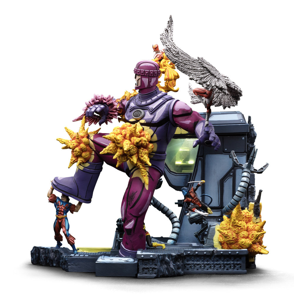 Estátua X-Men Danger Room Comics Color Variant Diorama B - X-Men - Demi Scale 1/20 - Iron Studios