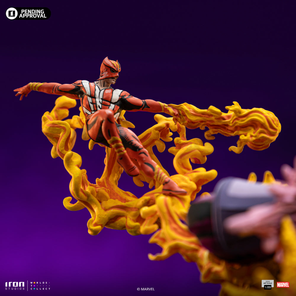 Estátua X-Men Danger Room Comics Color Variant Diorama B - X-Men - Demi Scale 1/20 - Iron Studios
