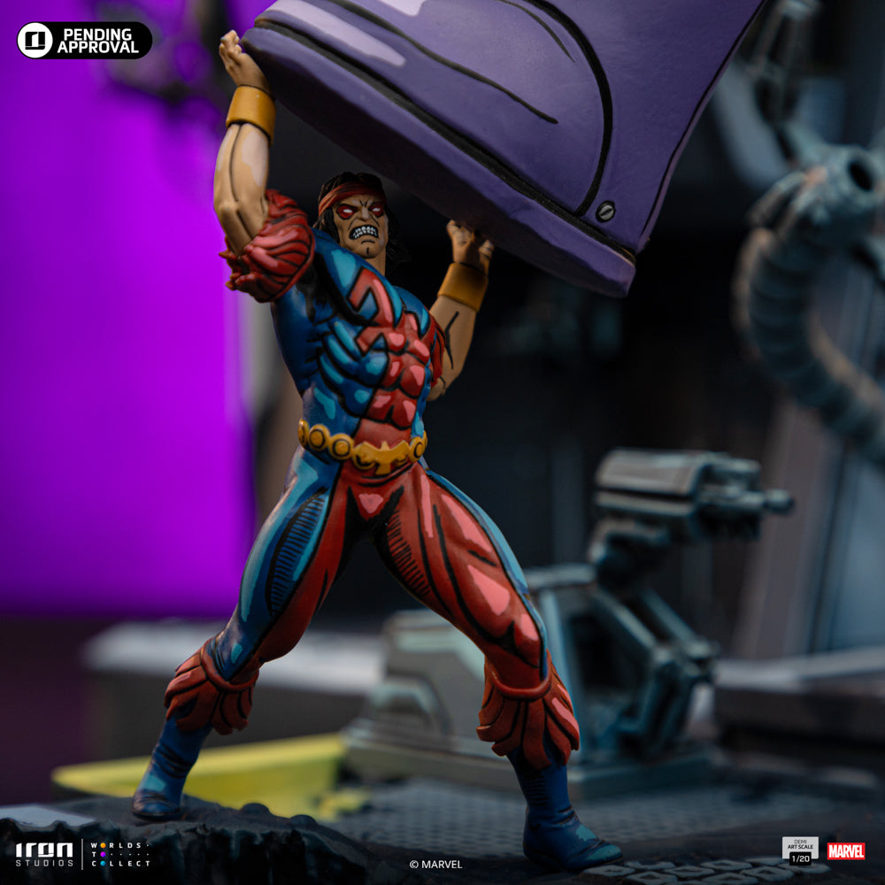 Estátua X-Men Danger Room Comics Color Variant Diorama B - X-Men - Demi Scale 1/20 - Iron Studios