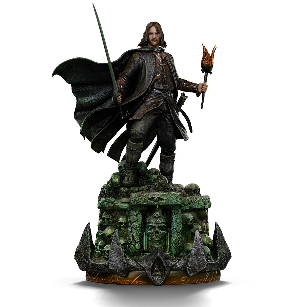 Estátua Aragorn Unleashed - O Senhor dos Anéis - Art Scale 1/10 - Iron Studios