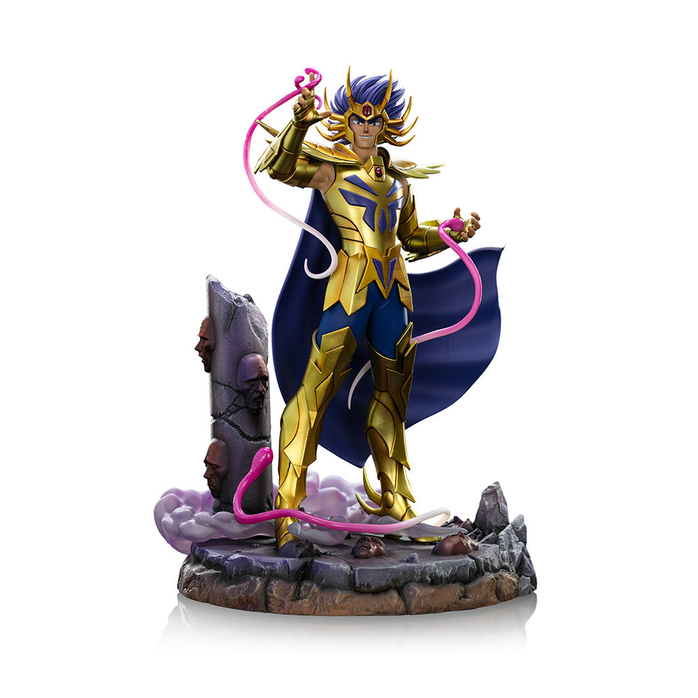 MAN THE KING OF THE NIGHT CAIN スタチュー Estátua Máscara da Morte de Câncer - Os Cavaleiros do Zodíaco