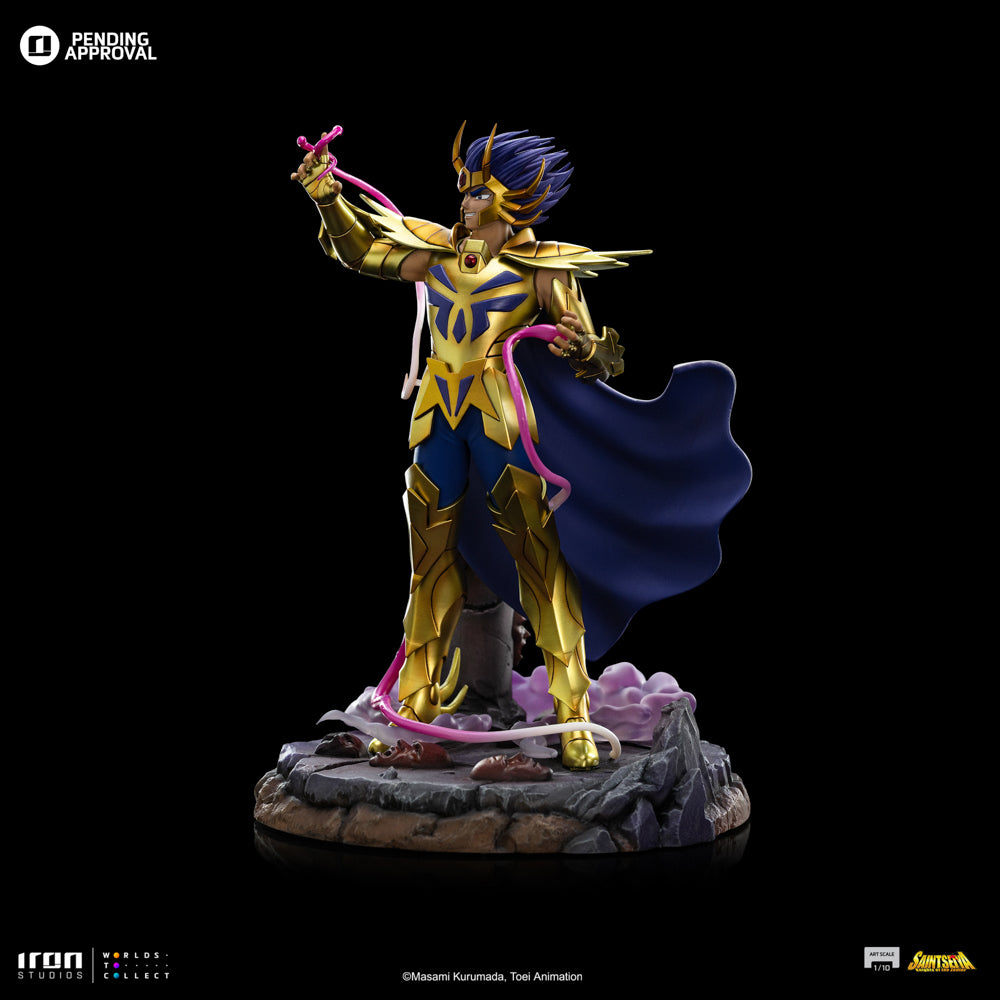 Estátua Máscara da Morte de Câncer - Os Cavaleiros do Zodíaco - Art Scale 1/10 - Iron Studios