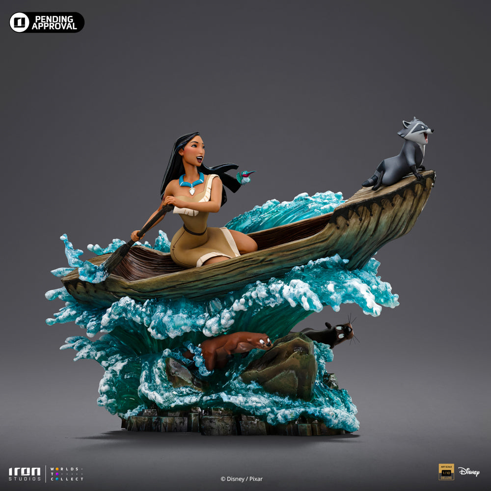 Estátua Pocahontas Deluxe - Disney Classics - Art Scale 1/10 - Iron Studios