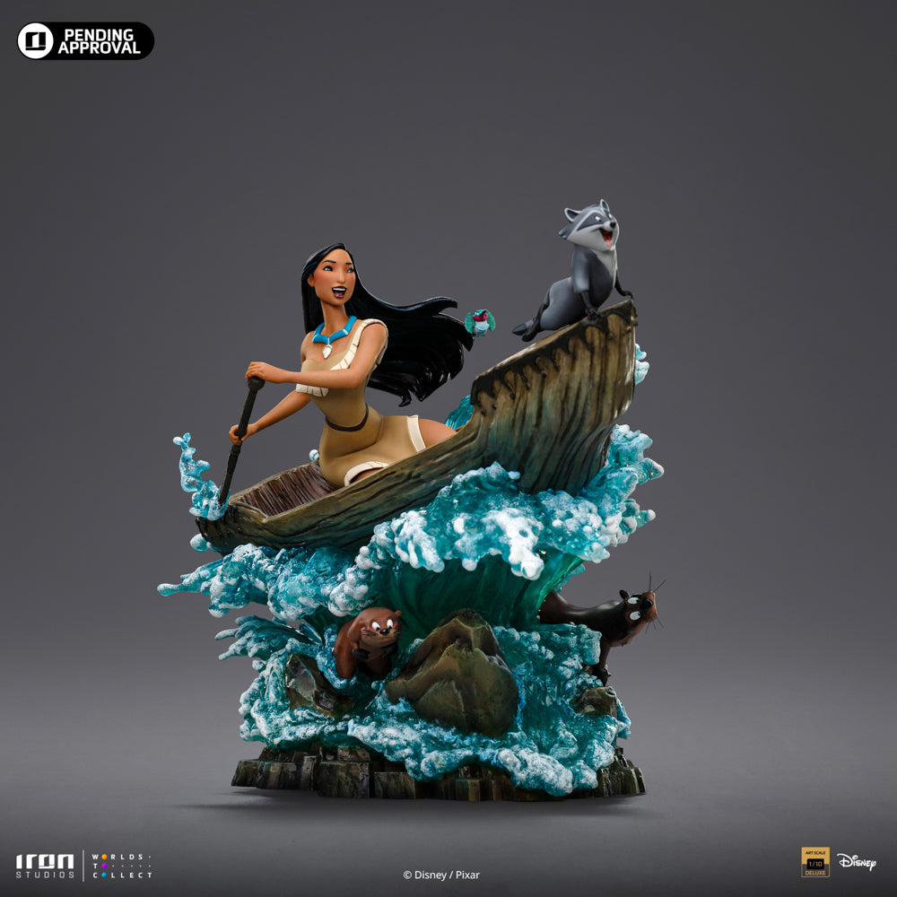 Estátua Pocahontas Deluxe - Disney Classics - Art Scale 1/10 - Iron Studios