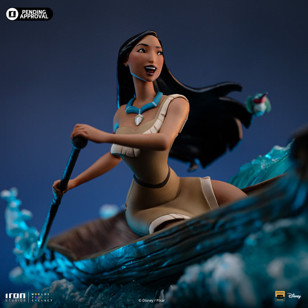 Estátua Pocahontas Deluxe - Disney Classics - Art Scale 1/10 - Iron Studios