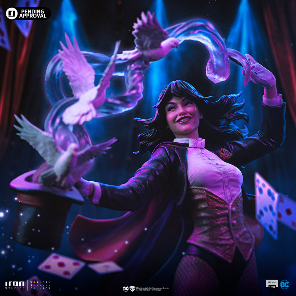 Estátua Zatanna - DC Comics Series #9 - Art Scale 1/10 - Iron Studios