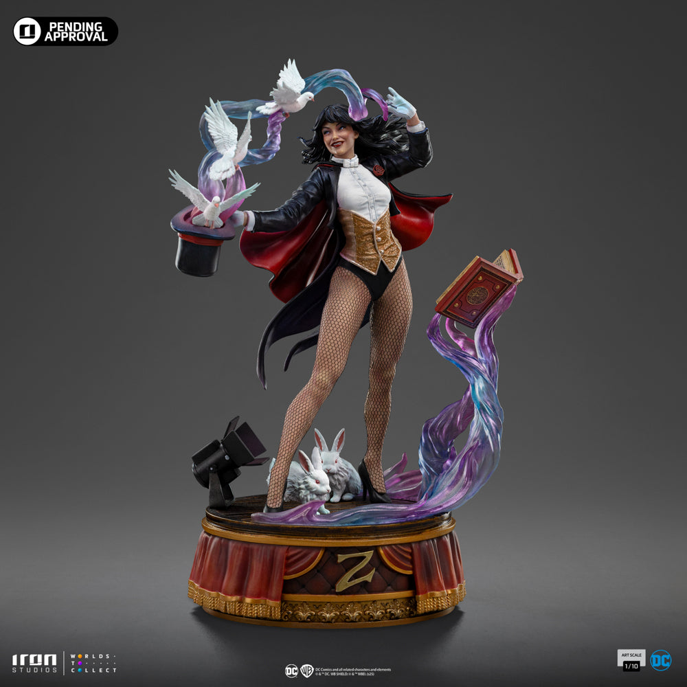 Estátua Zatanna - DC Comics Series #9 - Art Scale 1/10 - Iron Studios