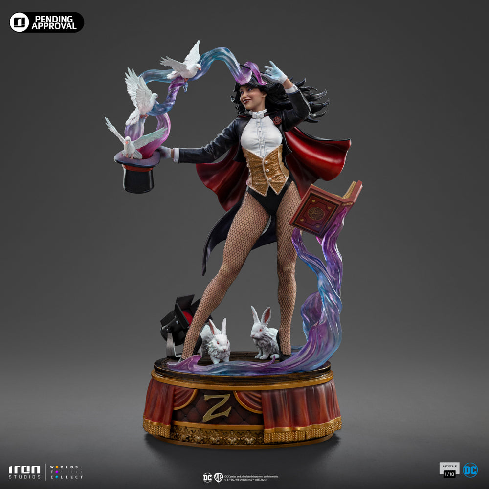 Estátua Zatanna - DC Comics Series #9 - Art Scale 1/10 - Iron Studios
