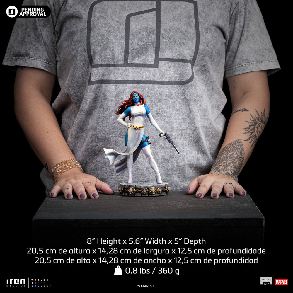 Estátua Mística - Marvel Comics Series #7 - Art Scale 1/10 - Iron Studios