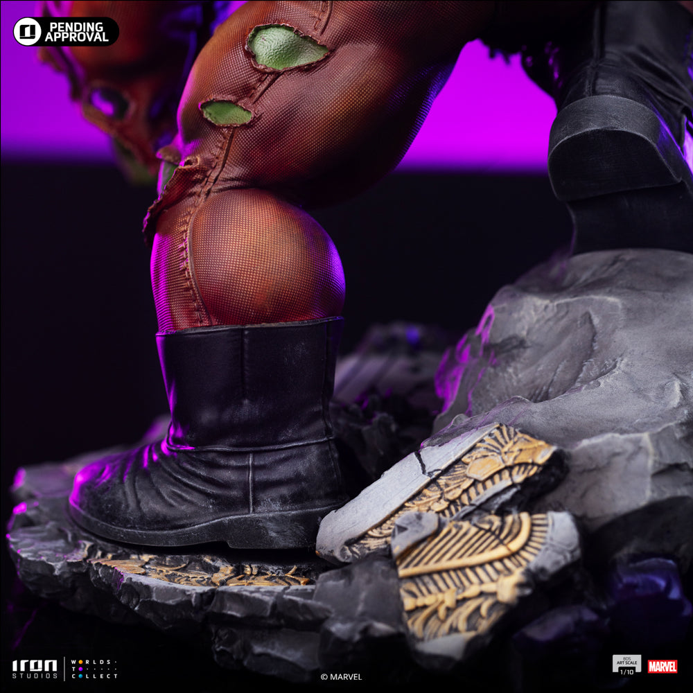 Estátua Hulk - Infinity Gauntlet Diorama - BDS Art Scale 1/10 - Iron Studios