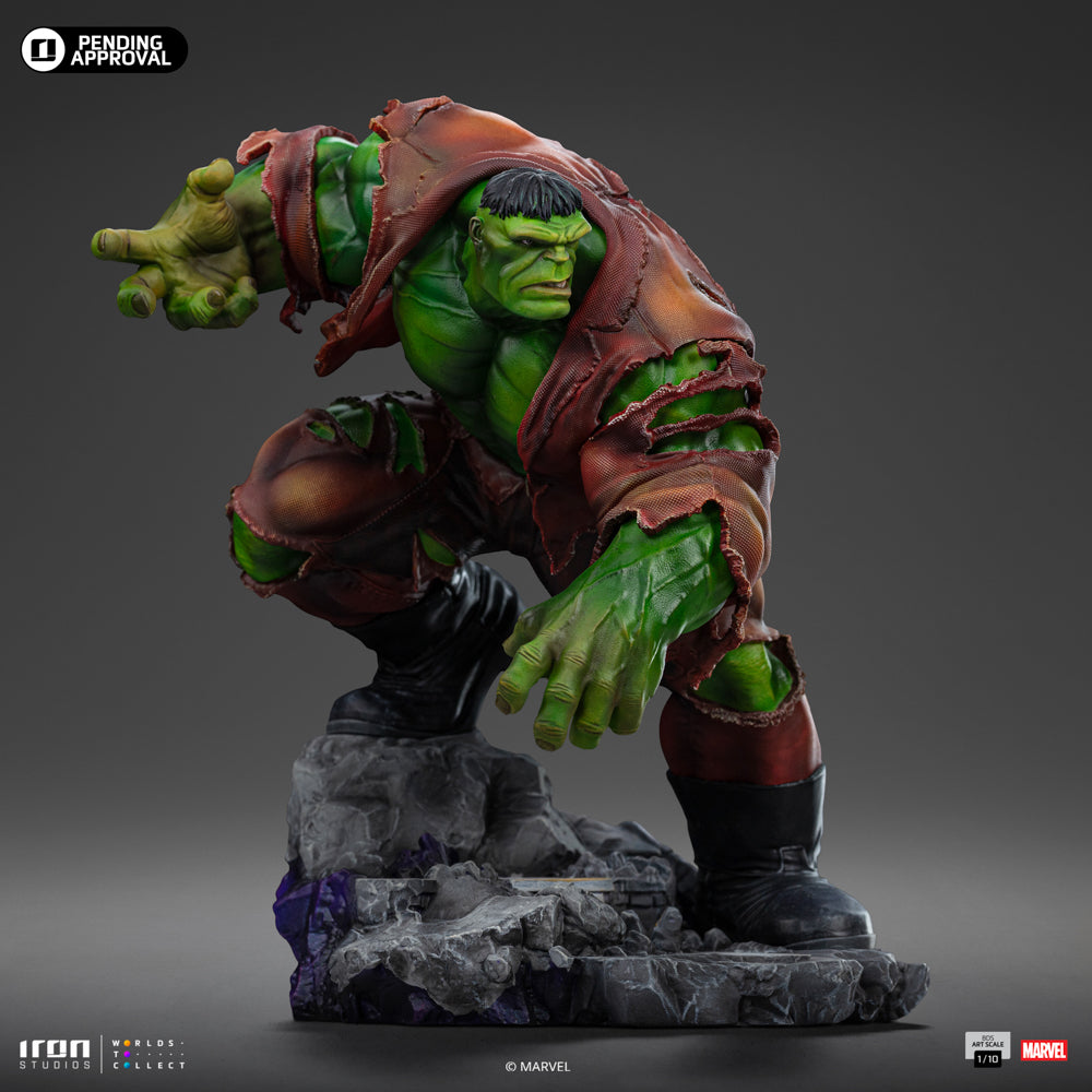 Estátua Hulk - Infinity Gauntlet Diorama - BDS Art Scale 1/10 - Iron Studios