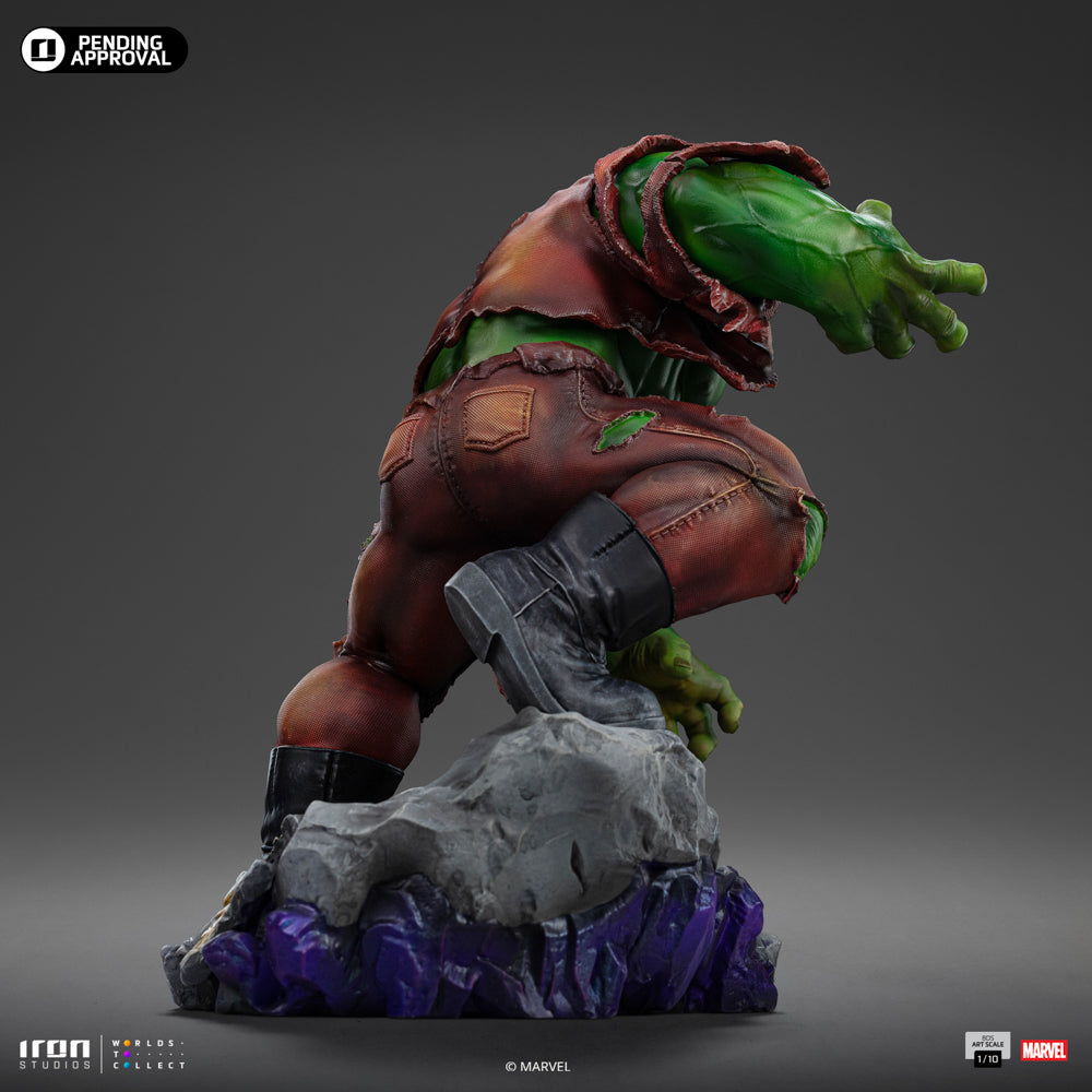 Estátua Hulk - Infinity Gauntlet Diorama - BDS Art Scale 1/10 - Iron Studios