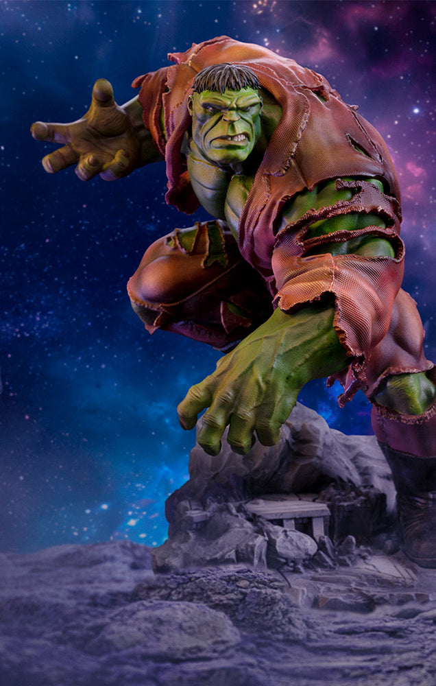 Estátua Hulk Deluxe - Infinity Gauntlet Diorama - BDS Art Scale 1/10 - Iron Studios