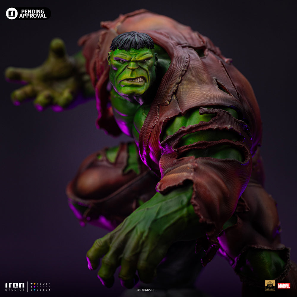 Estátua Hulk Deluxe - Infinity Gauntlet Diorama - BDS Art Scale 1/10 - Iron Studios