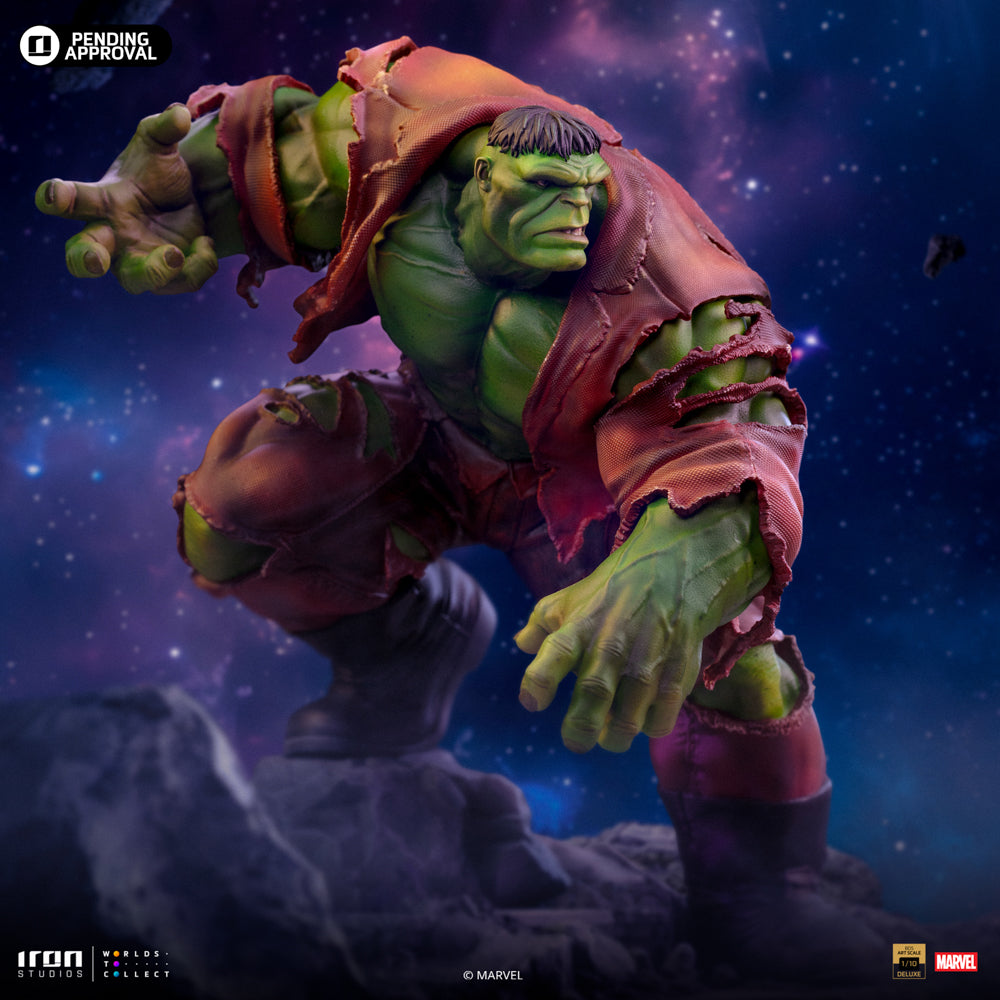 Estátua Hulk Deluxe - Infinity Gauntlet Diorama - BDS Art Scale 1/10 - Iron Studios