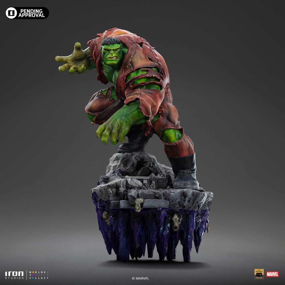 Estátua Hulk Deluxe - Infinity Gauntlet Diorama - BDS Art Scale 1/10 - Iron Studios