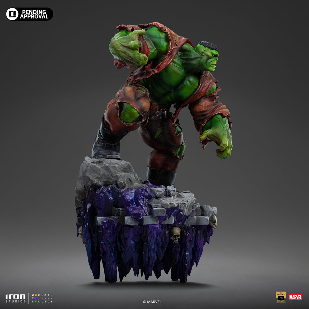 Estátua Hulk Deluxe - Infinity Gauntlet Diorama - BDS Art Scale 1/10 - Iron Studios