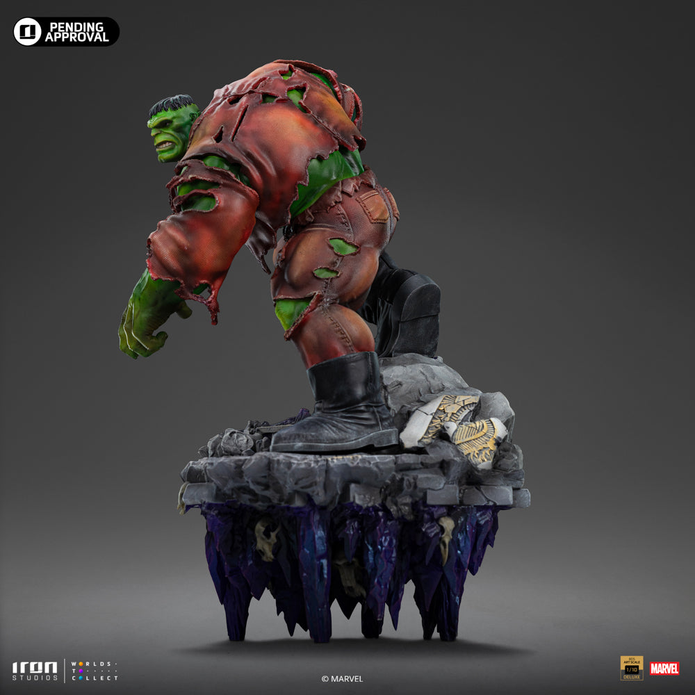 Estátua Hulk Deluxe - Infinity Gauntlet Diorama - BDS Art Scale 1/10 - Iron Studios