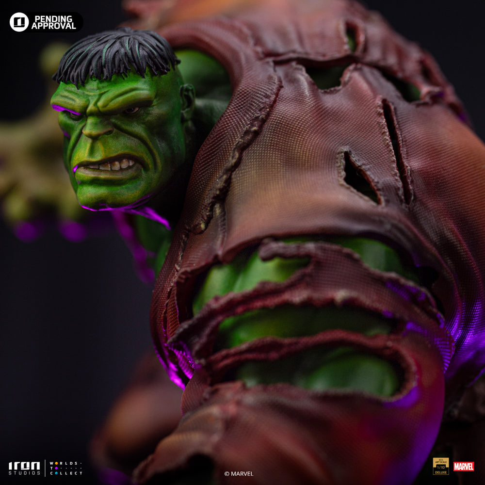 Estátua Hulk Deluxe - Infinity Gauntlet Diorama - BDS Art Scale 1/10 - Iron Studios