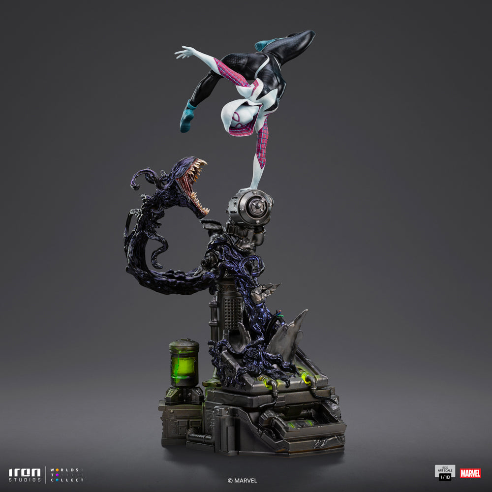 Estátua Ghost-Spider - Spider-Man vs Villains Diorama - BDS Art Scale 1/10 - Iron Studios