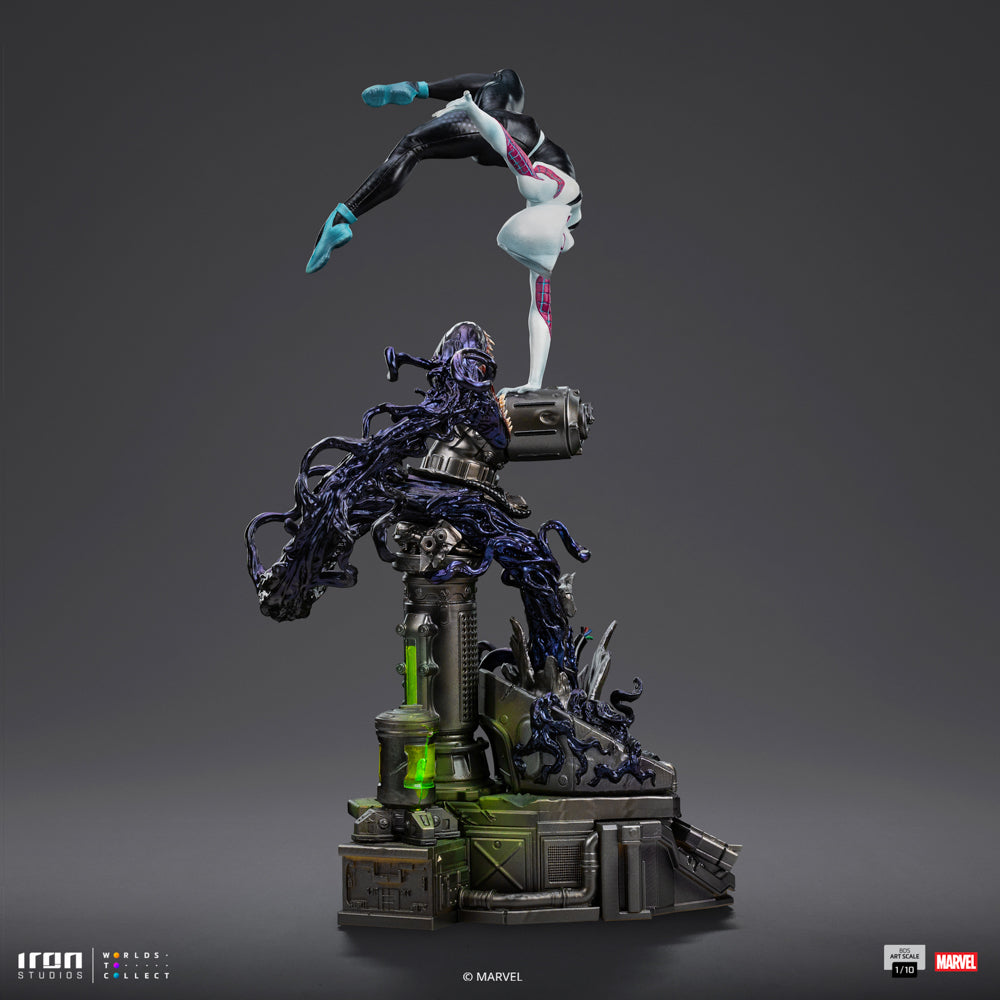 Estátua Ghost-Spider - Spider-Man vs Villains Diorama - BDS Art Scale 1/10 - Iron Studios