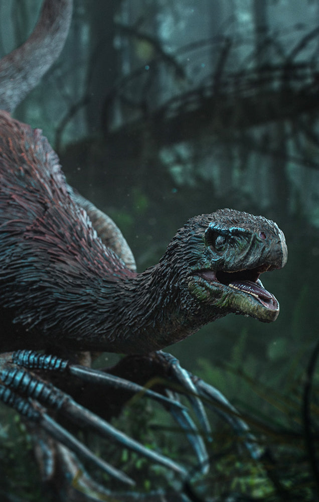 Estátua Therizinosaurus - Jurassic World: Dominion - Demi Art Scale 1/20 - Iron Studios
