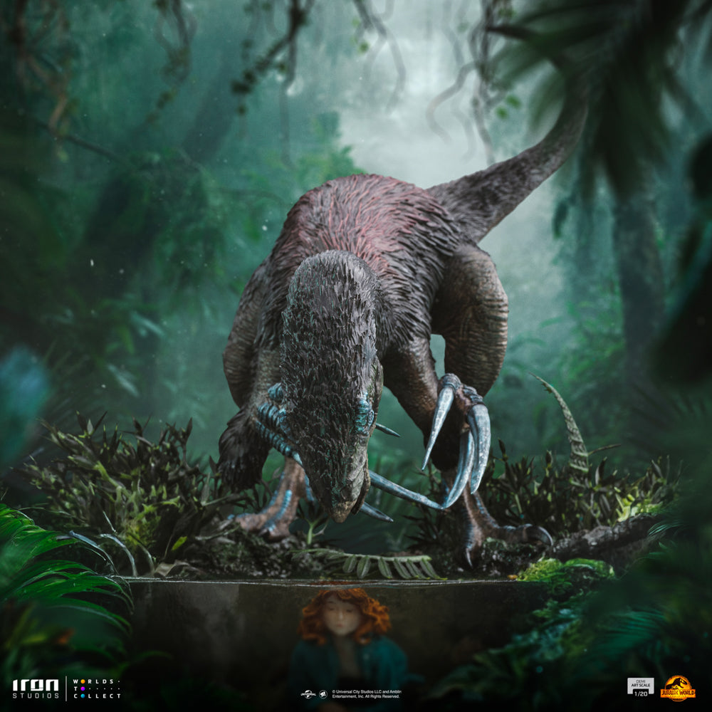 Estátua Therizinosaurus - Jurassic World: Dominion - Demi Art Scale 1/20 - Iron Studios