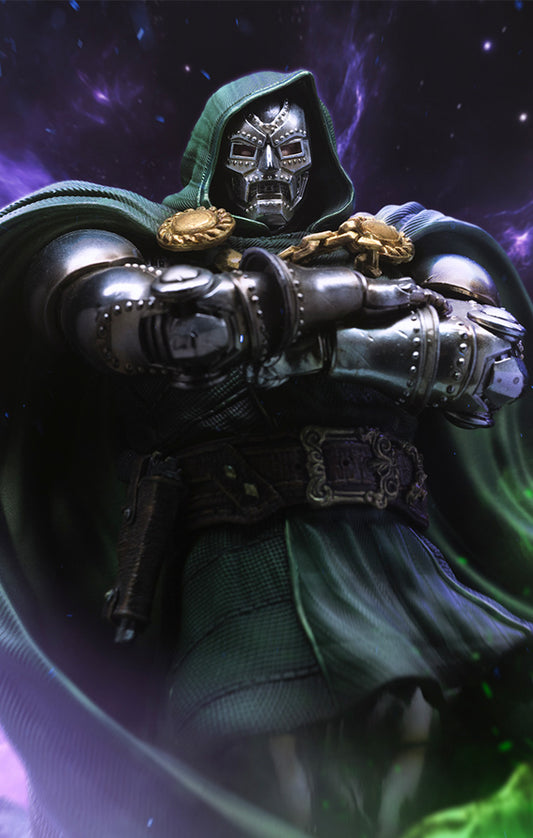 Estátua Dr Doom - Infinity Gauntlet Diorama - BDS Art Scale 1/10 - Iron Studios