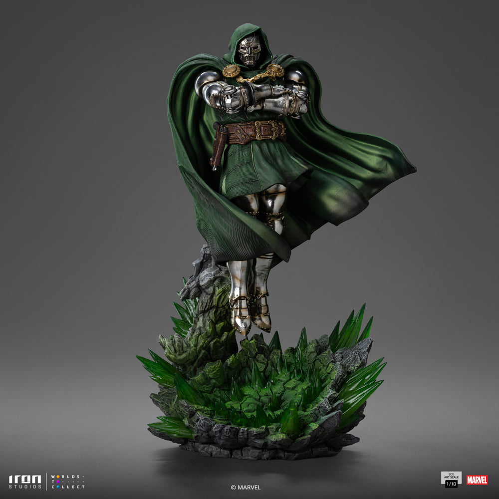 Estátua Dr Doom - Infinity Gauntlet Diorama - BDS Art Scale 1/10 - Iron Studios
