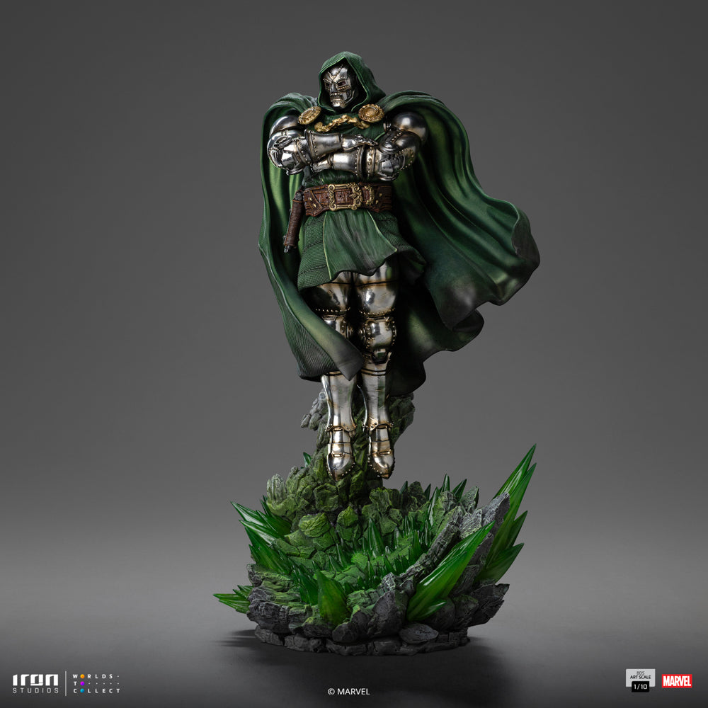 Estátua Dr Doom - Infinity Gauntlet Diorama - BDS Art Scale 1/10 - Iron Studios