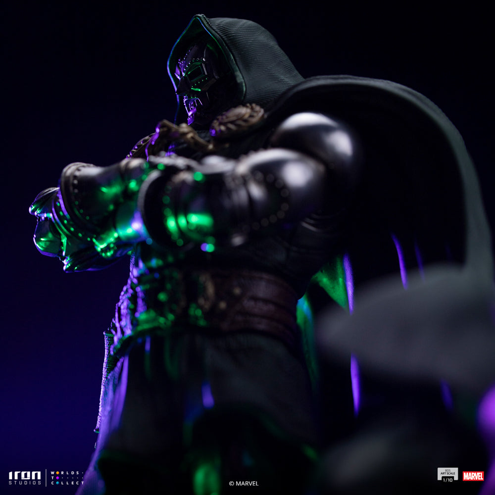 Estátua Dr Doom - Infinity Gauntlet Diorama - BDS Art Scale 1/10 - Iron Studios
