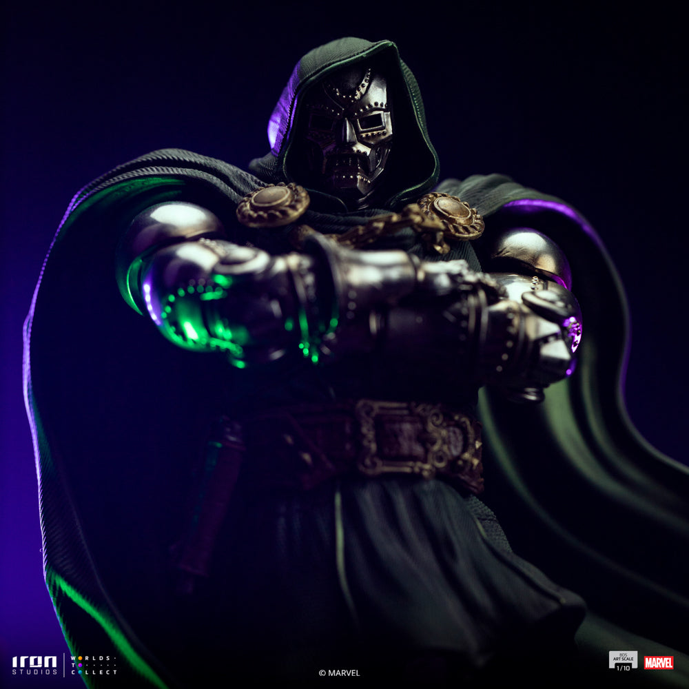 Estátua Dr Doom - Infinity Gauntlet Diorama - BDS Art Scale 1/10 - Iron Studios