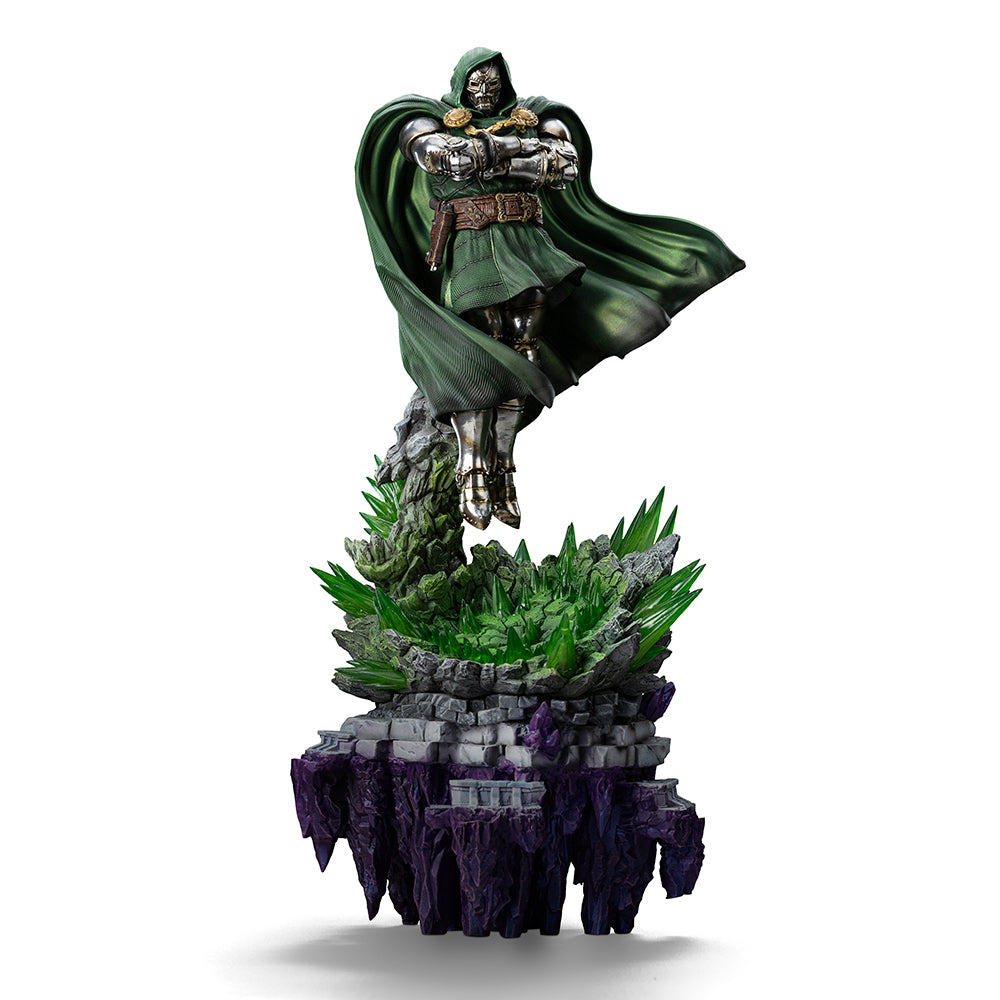Estátua Dr Doom Deluxe - Infinity Gauntlet Diorama - BDS Art Scale 1/10 - Iron Studios