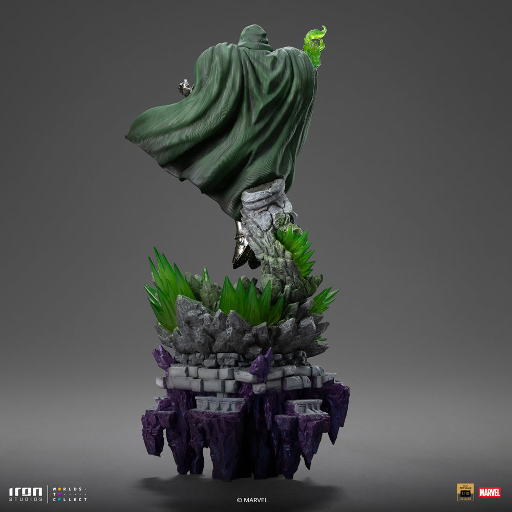 Estátua Dr Doom Deluxe - Infinity Gauntlet Diorama - BDS Art Scale 1/10 - Iron Studios
