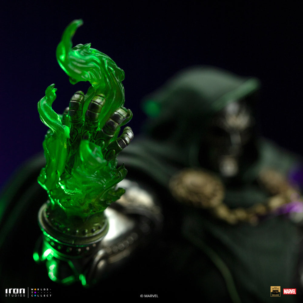 Estátua Dr Doom Deluxe - Infinity Gauntlet Diorama - BDS Art Scale 1/10 - Iron Studios