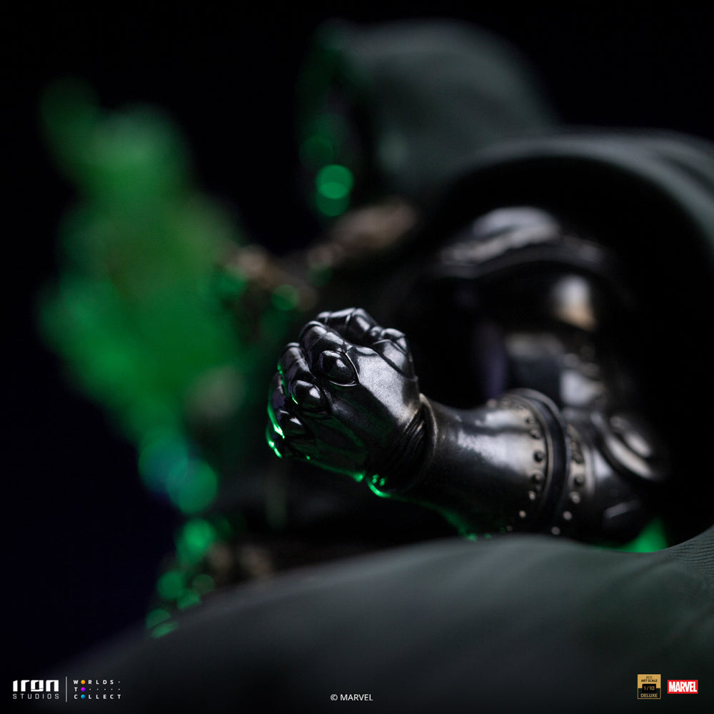 Estátua Dr Doom Deluxe - Infinity Gauntlet Diorama - BDS Art Scale 1/10 - Iron Studios
