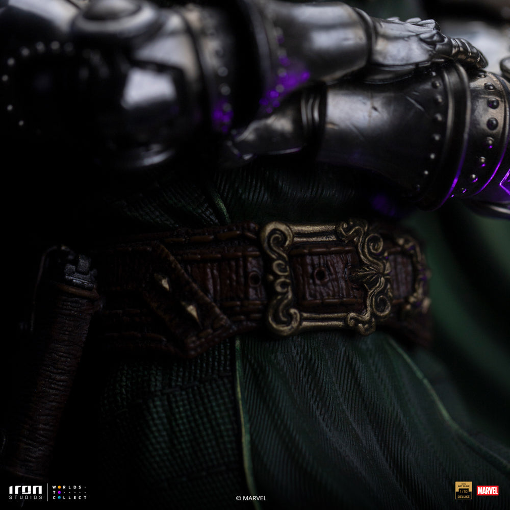 Estátua Dr Doom Deluxe - Infinity Gauntlet Diorama - BDS Art Scale 1/10 - Iron Studios