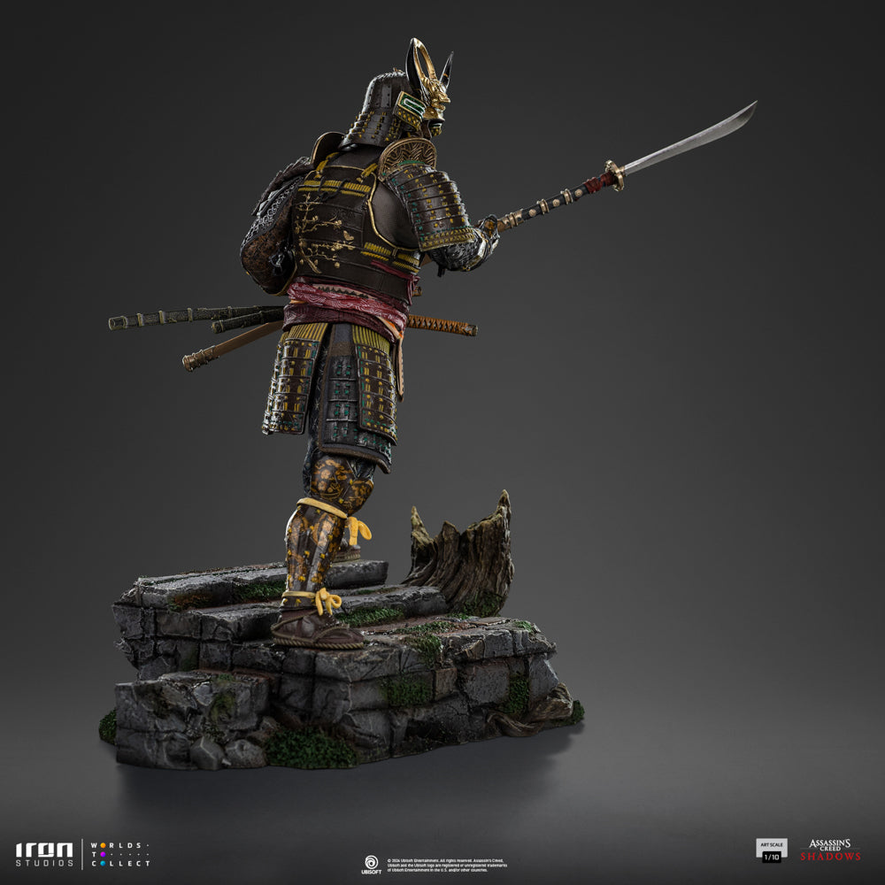 Estátua Yasuke - Assassin's Creed Shadows - Art Scale 1/10 - Iron Studios