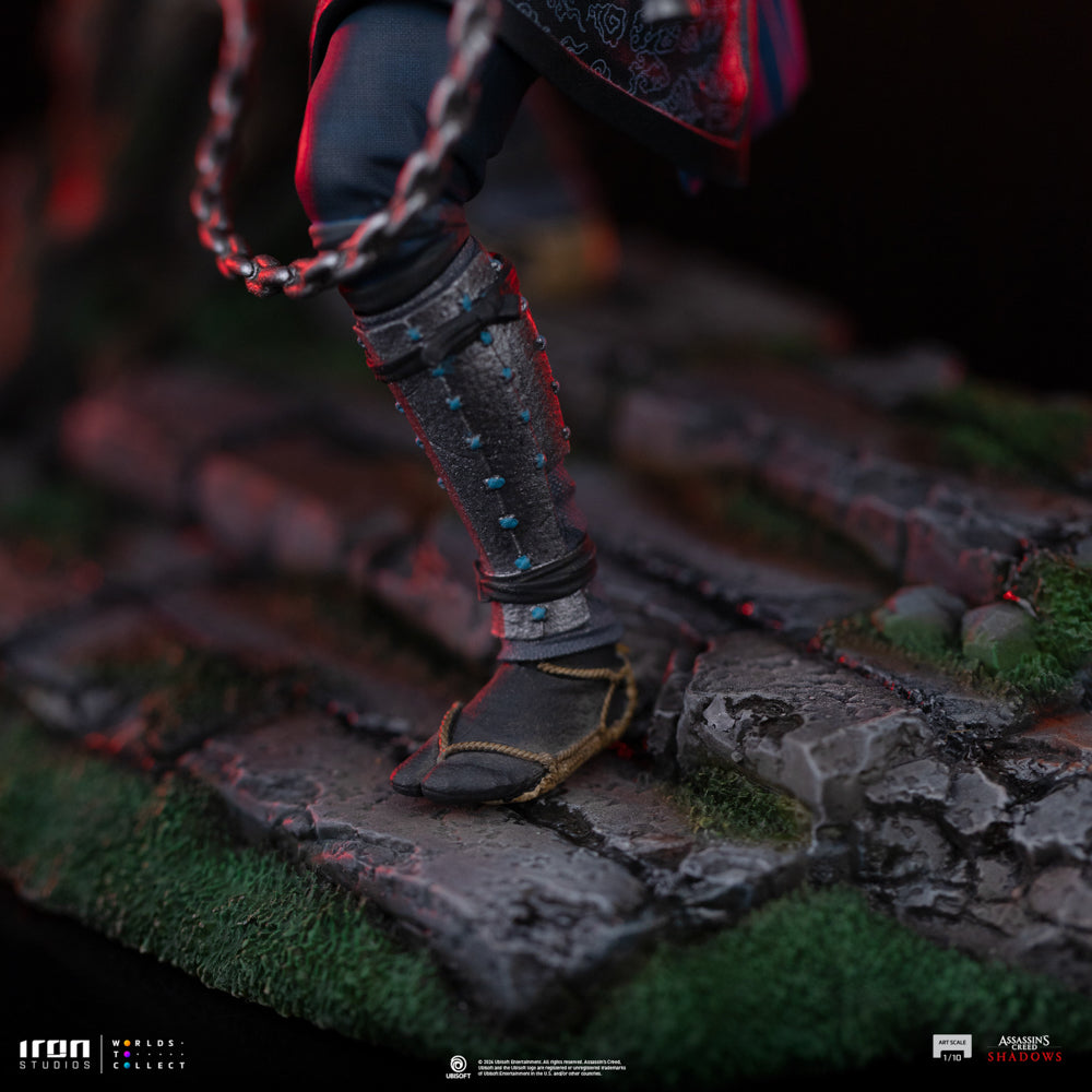 Estátua Naoe - Assassin's Creed Shadows - Art Scale 1/10 - Iron Studios
