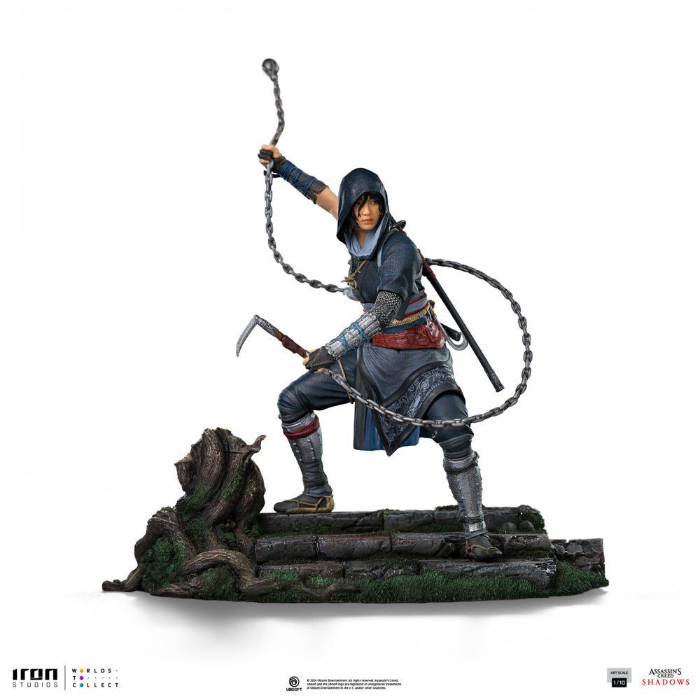 Estátua Naoe - Assassin's Creed Shadows - Art Scale 1/10 - Iron Studios