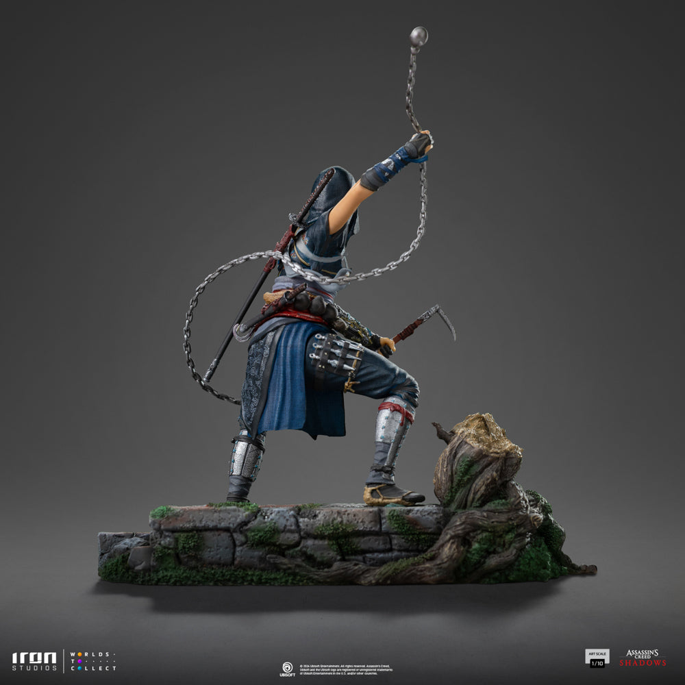Estátua Naoe - Assassin's Creed Shadows - Art Scale 1/10 - Iron Studios