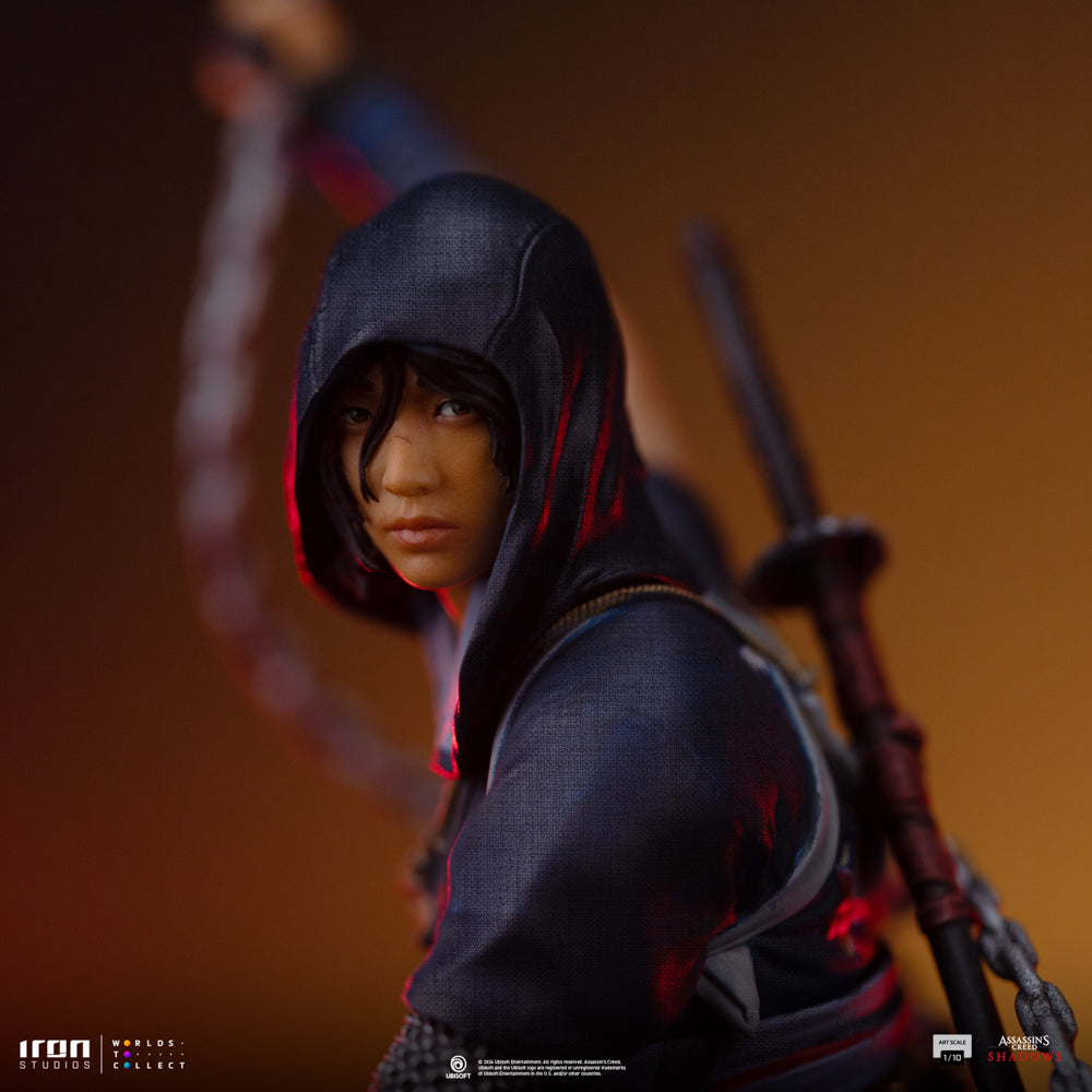 Estátua Naoe - Assassin's Creed Shadows - Art Scale 1/10 - Iron Studios