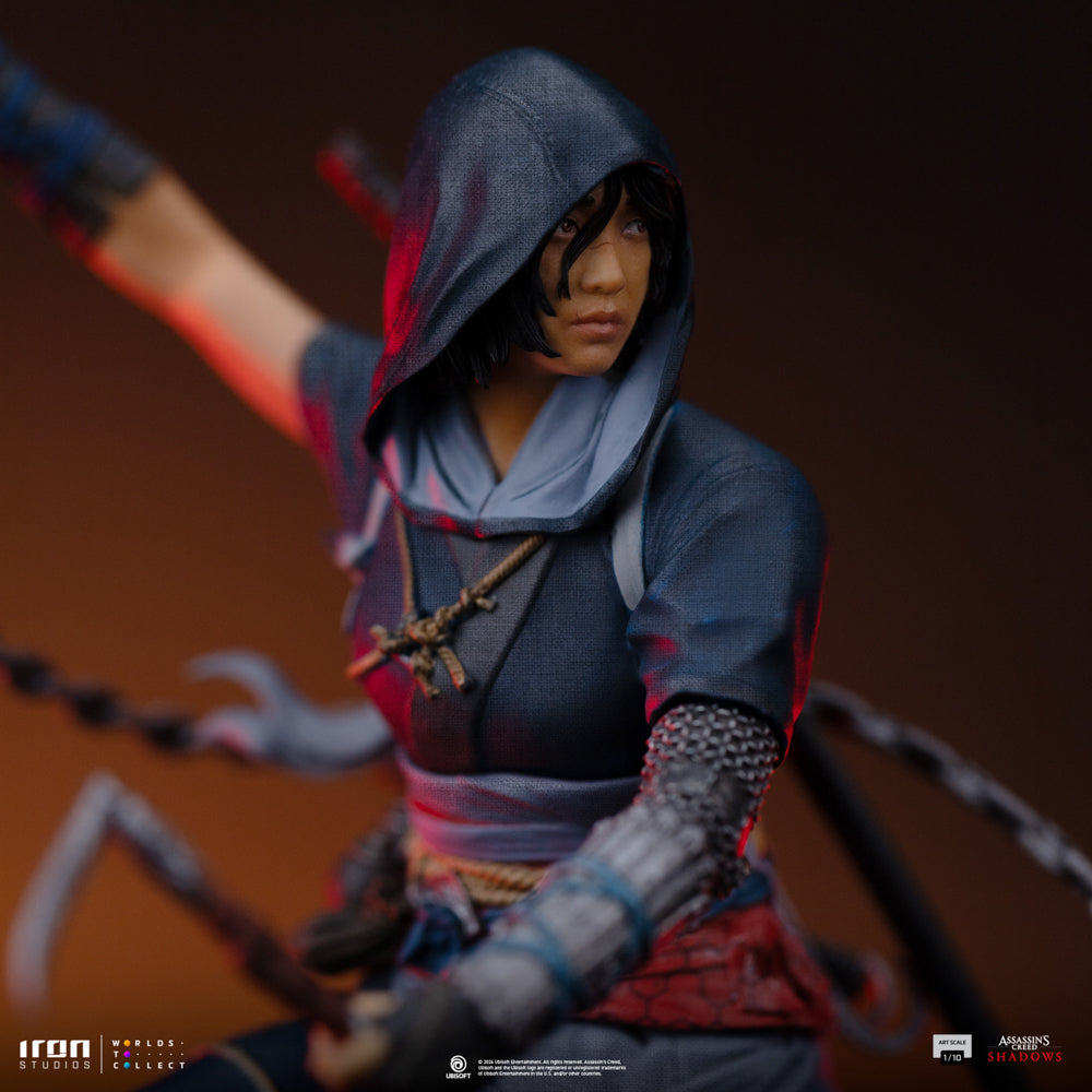 Estátua Naoe - Assassin's Creed Shadows - Art Scale 1/10 - Iron Studios