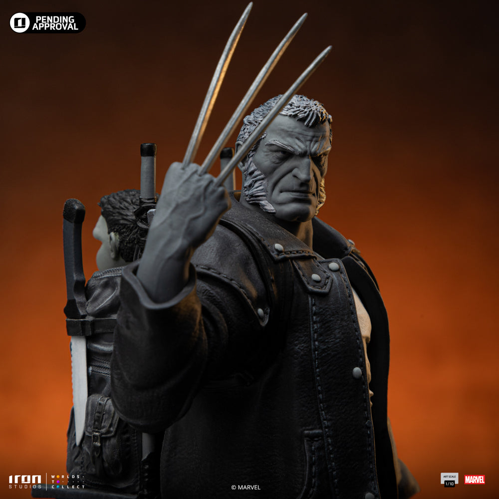 Old Man Logan (B&W) - X-Men - Art Scale 1/10 - Iron Studios