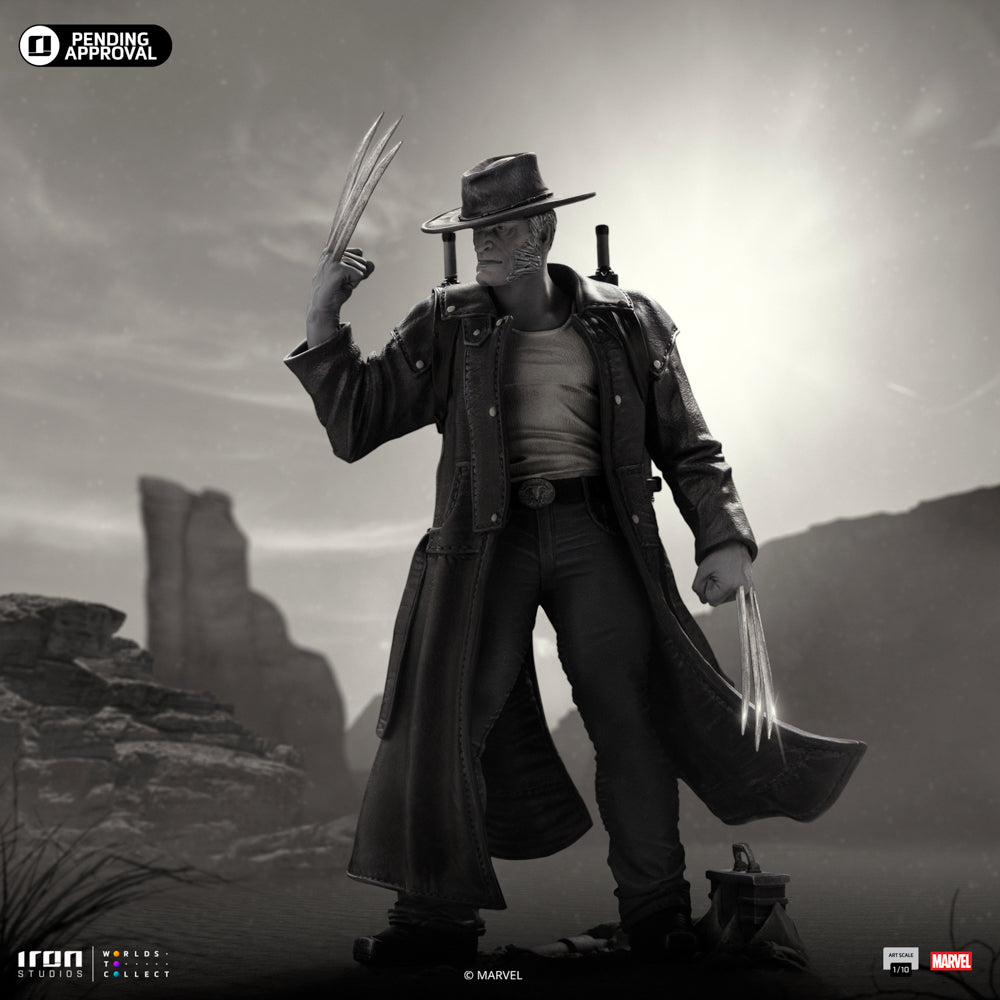Estátua Old Man Logan (B&W) - X-Men - Art Scale 1/10 - Iron Studios