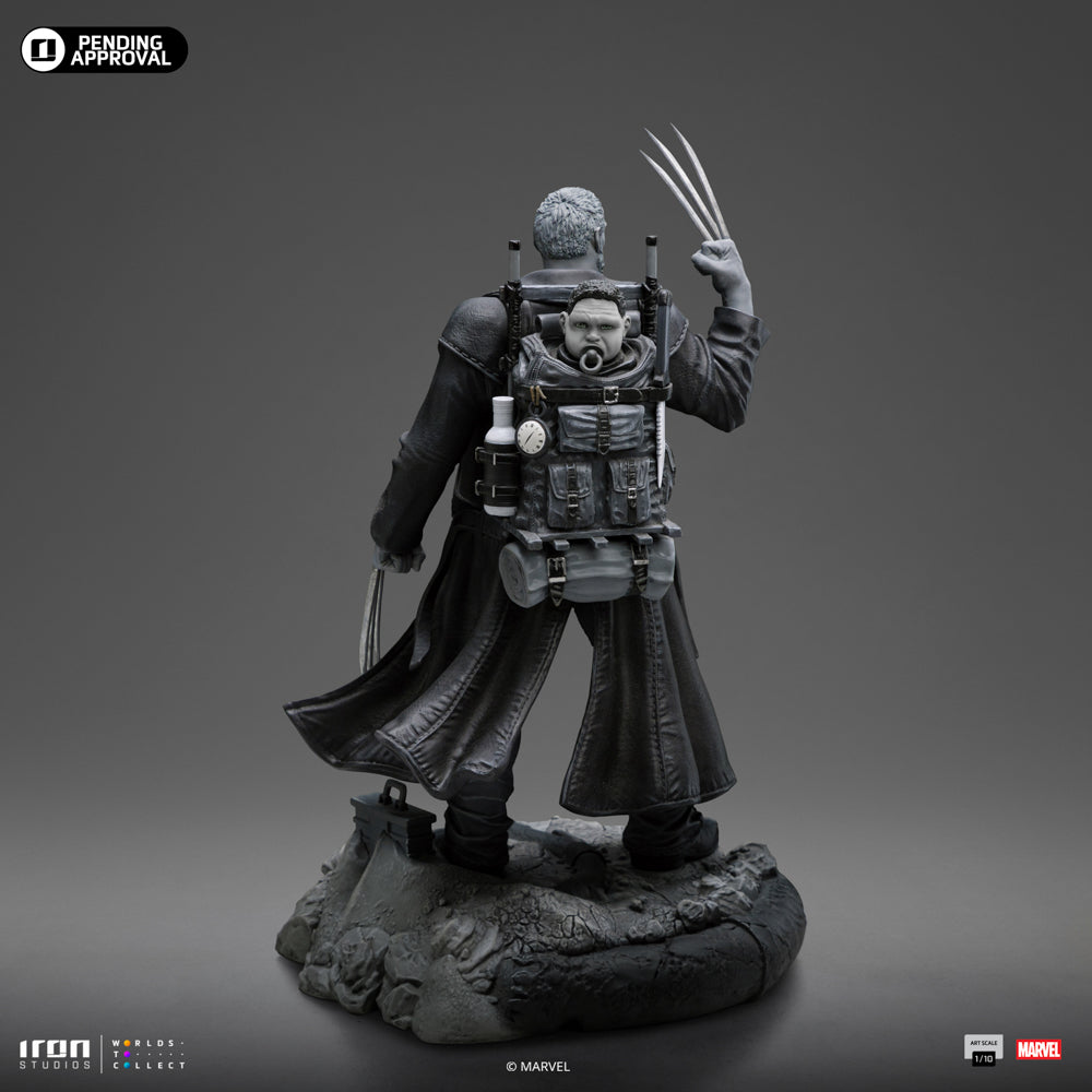 Estátua Old Man Logan (B&W) - X-Men - Art Scale 1/10 - Iron Studios