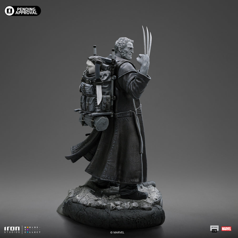 Old Man Logan (B&W) - X-Men - Art Scale 1/10 - Iron Studios
