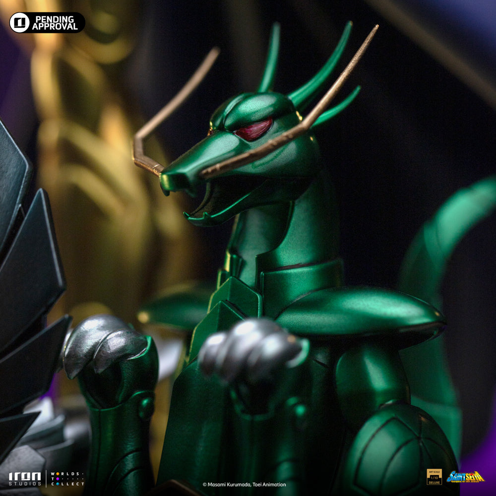 Estátua Aries Mu - Saint Seiya - Deluxe Art Scale 1/10 - Iron Studios