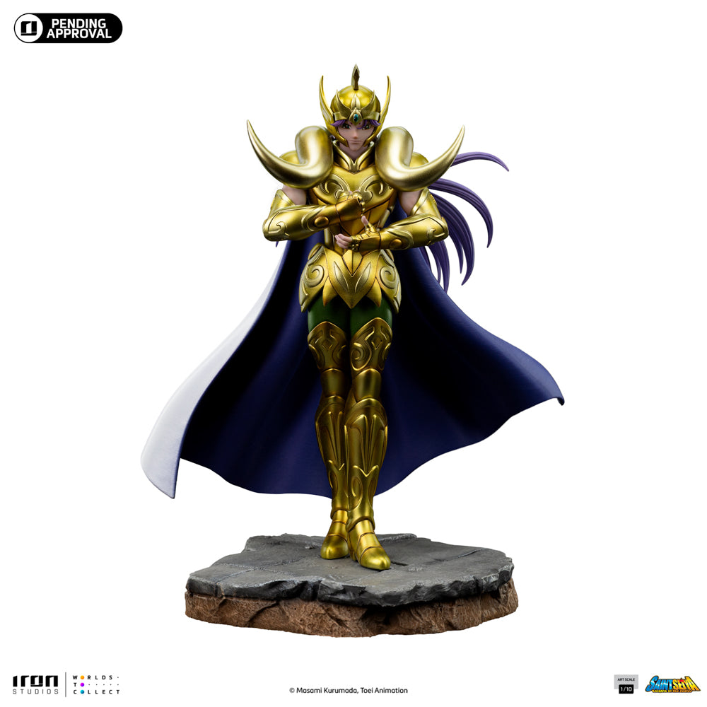 Estátua Aries Mu - Saint Seiya - Art Scale 1/10 - Iron Studios